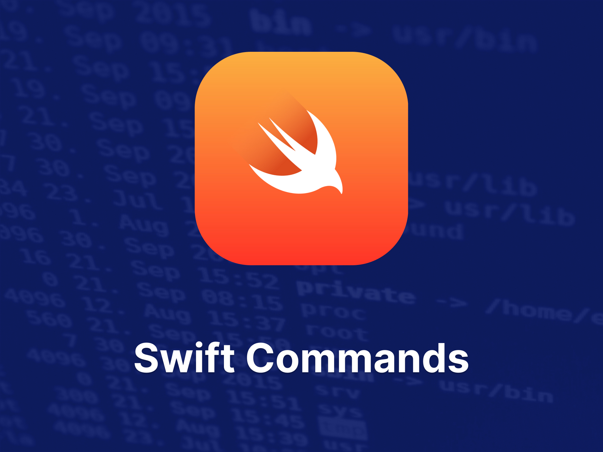 Frequently used swift commands